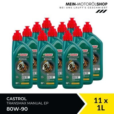 Castrol Transmax Manual EP 80W-90 11x1 Liter