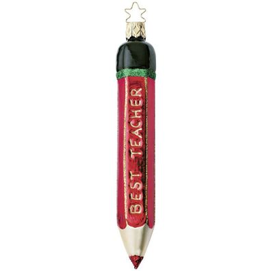 Christbaumschmuck Des Lehrer´s Stift 15cm