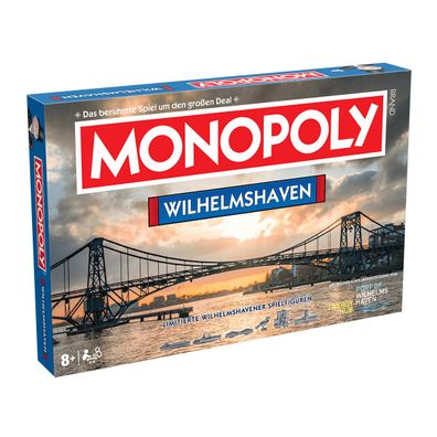 Monopoly - Wilhelmshaven Brettspiel Gesellschaftsspiel Spiel Cityedition