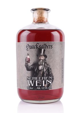 Quacksalbers Schlehenwein, 1l, 12,5% vol. Alk