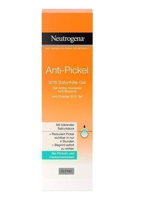 Neutrogena Anti-Pickel Gesichtsgel - Klar Haut 15ml