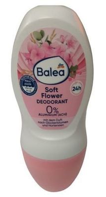 Balea Soft Flower Deo in Kugel 50 ml - Langanhaltender Schutz