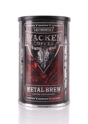 Wacken Kaffee 200g Dose, gemahlen