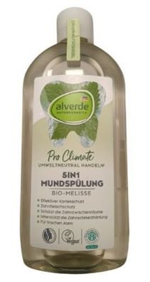 Alverde Bio-Melissen Mundwasser 500ml Natérliche Zahnpflege