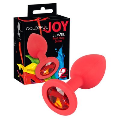 Colorful Joy Jewel Red Plug S