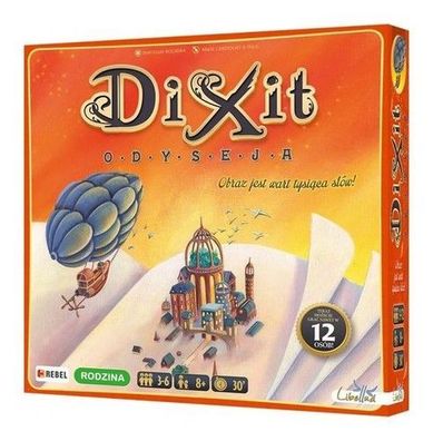 Dixit Odyssey - Brettspiel von Rebel für 3-12 Spieler