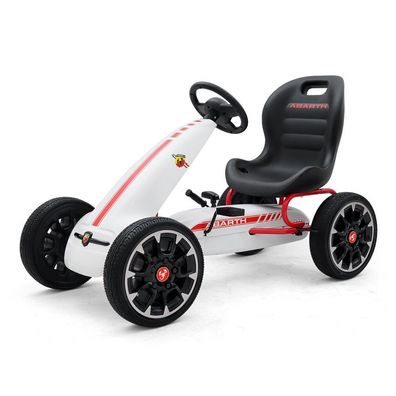 Pedal-Gokart Abarth Weiß