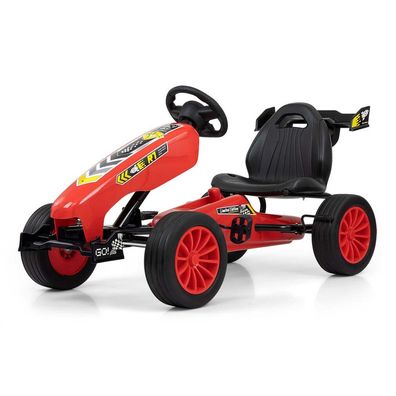 Gokart na pedaÅy Rocket Red