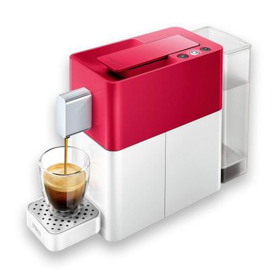 Cremesso Easy rot - weiß Kapselmaschine Kaffeemaschine Kapselkaffeemaschine NEU