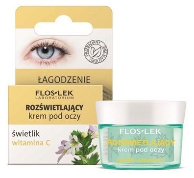 Flos-Lek Aufhellende Augencreme mit Augentrost & Vitamin C