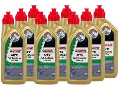 Castrol MTX Full Synthetic 75W-140 9x1 Liter