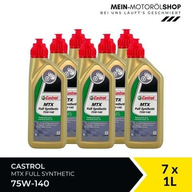 Castrol MTX Full Synthetic 75W-140 7x1 Liter