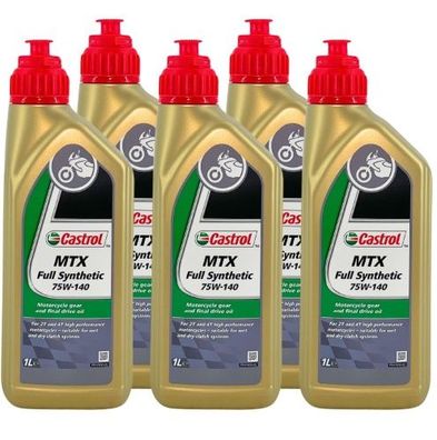 Castrol MTX Full Synthetic 75W-140 5x1 Liter