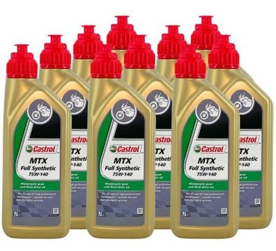 Castrol MTX Full Synthetic 75W-140 10x1 Liter
