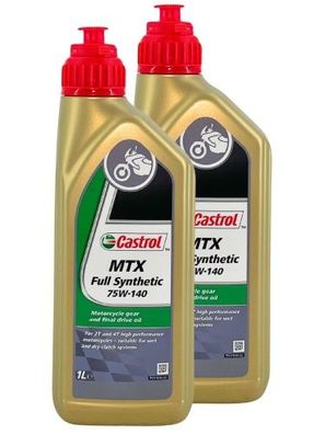 Castrol MTX Full Synthetic 75W-140 2x1 Liter