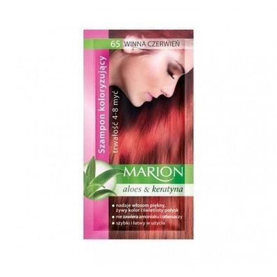 Marion Farbton Shampoo 65 Weinrot 40ml Profi-Haarfarbe