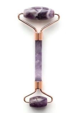 Luxuriöser Amethyst Gesichtsmassage-Roller