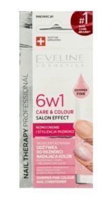 Eveline 6-in-1 Pflege & Farbe, Schimmerndes Pink, 5ml