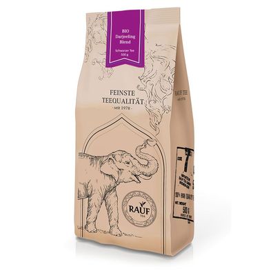 Rauf Tee Schwarzer Tee Darjeeling Blend Bio