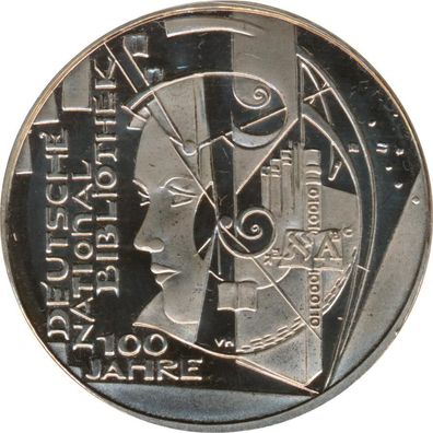 BRD 10 Euro 2012 D Deutsche Nationalbibliothek*