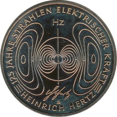 BRD 10 Euro 2013 G Heinrich Hertz*