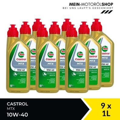 Castrol MTX 10W-40 9x1 Liter