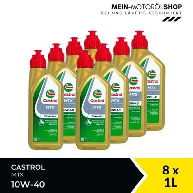 Castrol MTX 10W-40 8x1 Liter