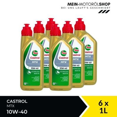 Castrol MTX 10W-40 6x1 Liter