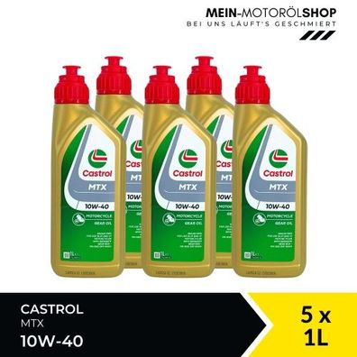 Castrol MTX 10W-40 5x1 Liter