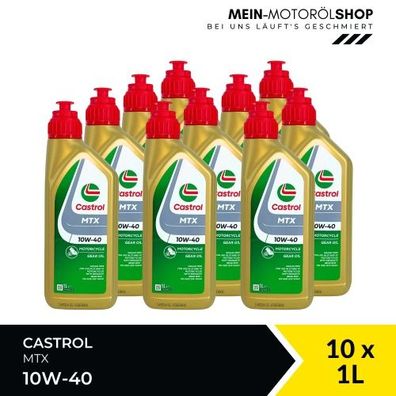 Castrol MTX 10W-40 10x1 Liter