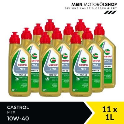 Castrol MTX 10W-40 11x1 Liter