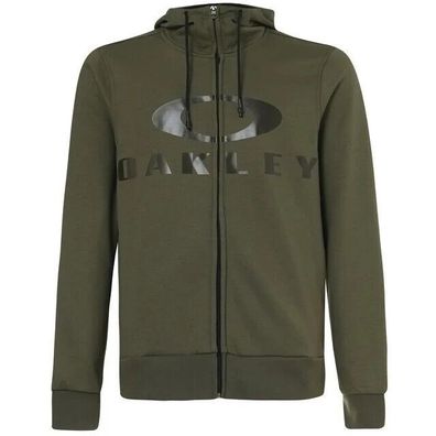 OAKLEY 461643-86V Bark FZ Hoodie Men's Full Zip Hooded Sweatshirt L