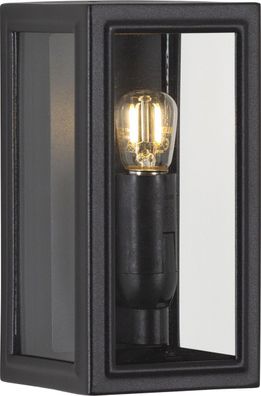 Spark Wandleuchte h16b8d8 cm schwarz Ks verlichting