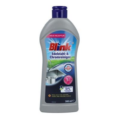 Blink Edelstahlreiniger 300ml für strahlenden Glanz