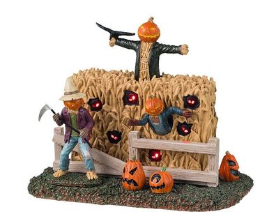 Gespenstische Vogelscheuchen 12x21x14 cm Halloween Lemax