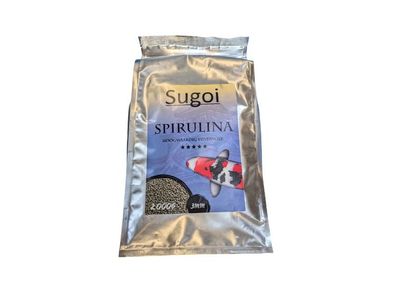 Spirulina 2000 Gramm 3 mm L Fischfutter Suren collection