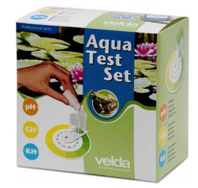 Aqua Test Set pH GH KH Teichzubehör Velda