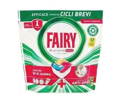 Fairy Platinum Plus Lemon 17 Spülmaschinentabs