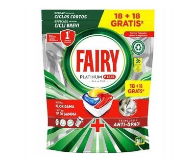 Fairy Platinum Plus Lemon Spülmaschinentabs 36 Stk