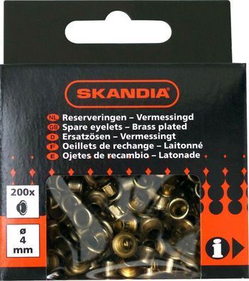 Ringe 4mm 200St Skandia