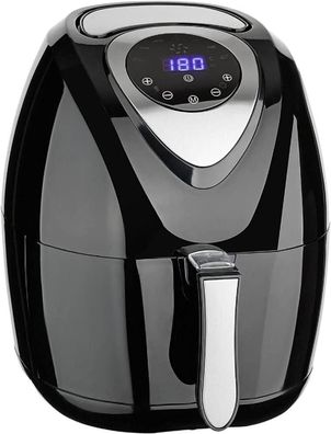 JUNG Cuisinier Airfryer Heißluftfritteuse 3,2L, Fritteuse 60 min. Timer