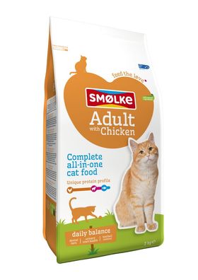 Adult mit Huhn 2kg Smolke