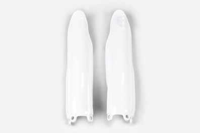 Gabelschutz Gabelprotektoren fork guards passt an Yamaha Yz 125 250 08-21 weiß