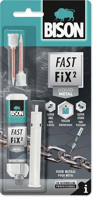 Bison schnell fix2 Metall 10gr Hortus