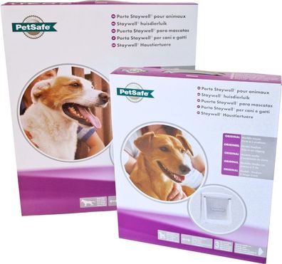 PetSafe Haustiertür Nr. 740 weiß/transparent PetSafe Gebr. de Boon