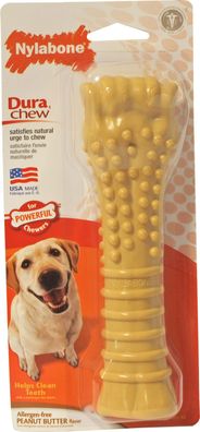 Dura kauen Souper Knochen Erdnussbutter Nylabone