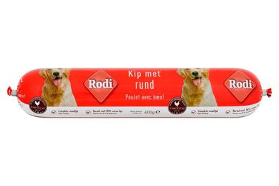 Rodi Pet Food Huhn mit Rindfleisch 400g Smolke