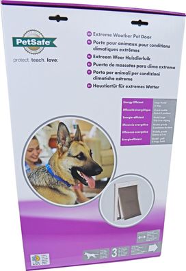 PetSafe Haustiertür Extremwetter groß PPA19 15796 PetSafe Gebr. De boon