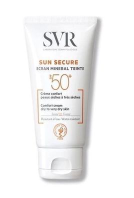 SVR, Sun Secure, Ecran Mineral, Creme, normale Haut, Mischhaut, SPF 50, 60g