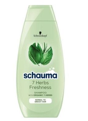 Schauma Kräutershampoo mit 7 Kräutern, 400 ml